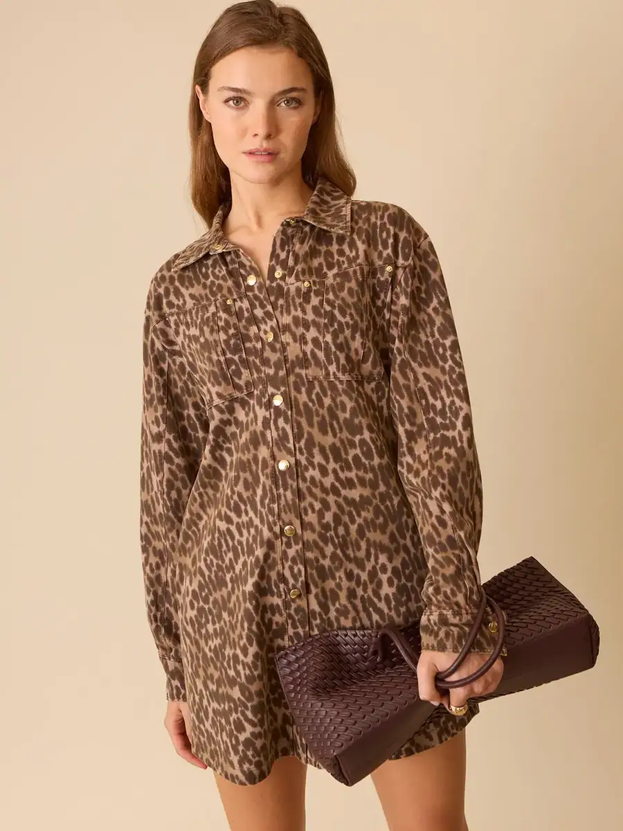Printed Mannon Dress