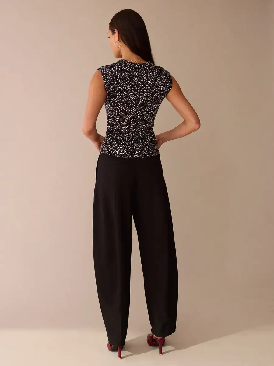 Printed Talula Twist Neckline Tank